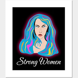 Strong Women Posters and Art